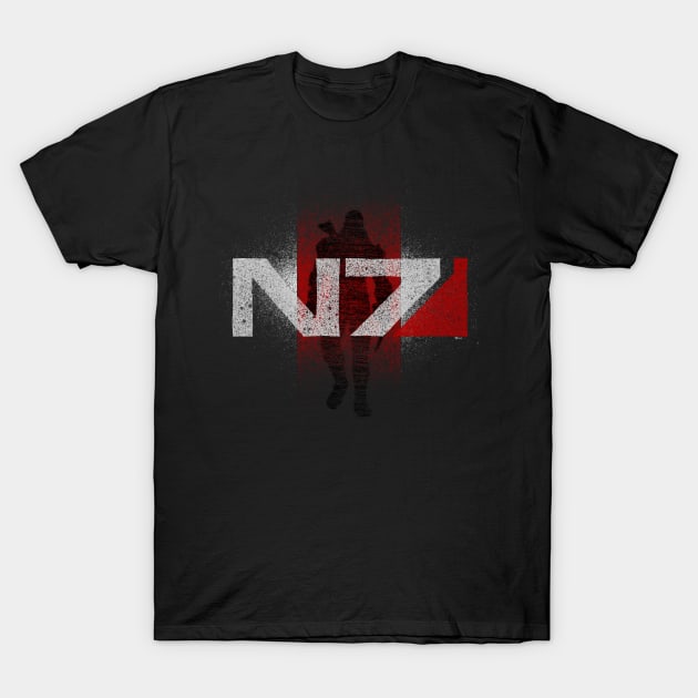 The legend from N7. T-Shirt by hackerzine